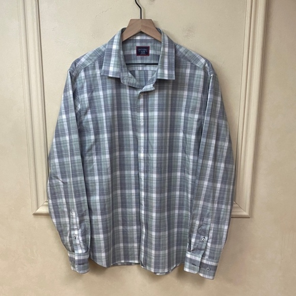 UNTUCKit Collins Wrinkle Free  Button Down Shirt size XL